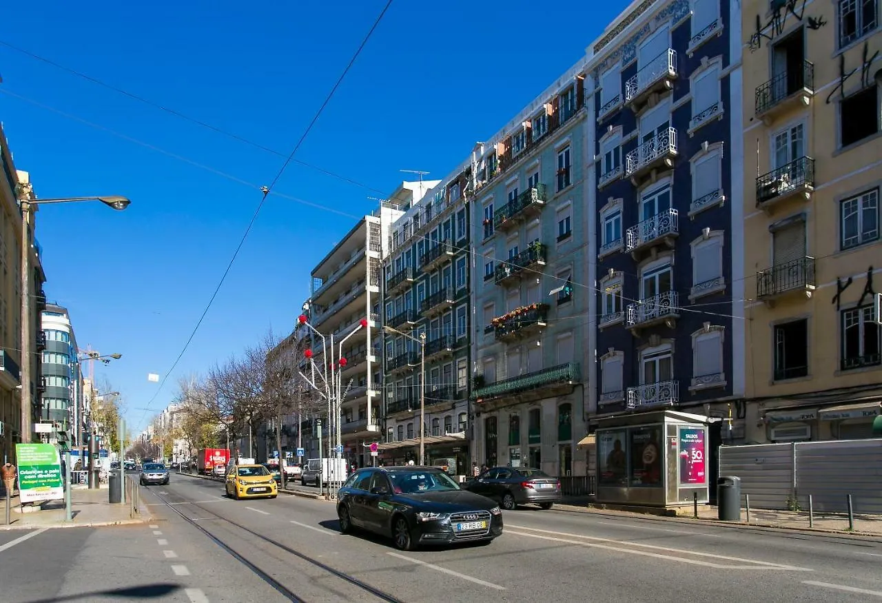 Apartament Art Deco 4 Bedrooms Flat In The City Center Lizbona